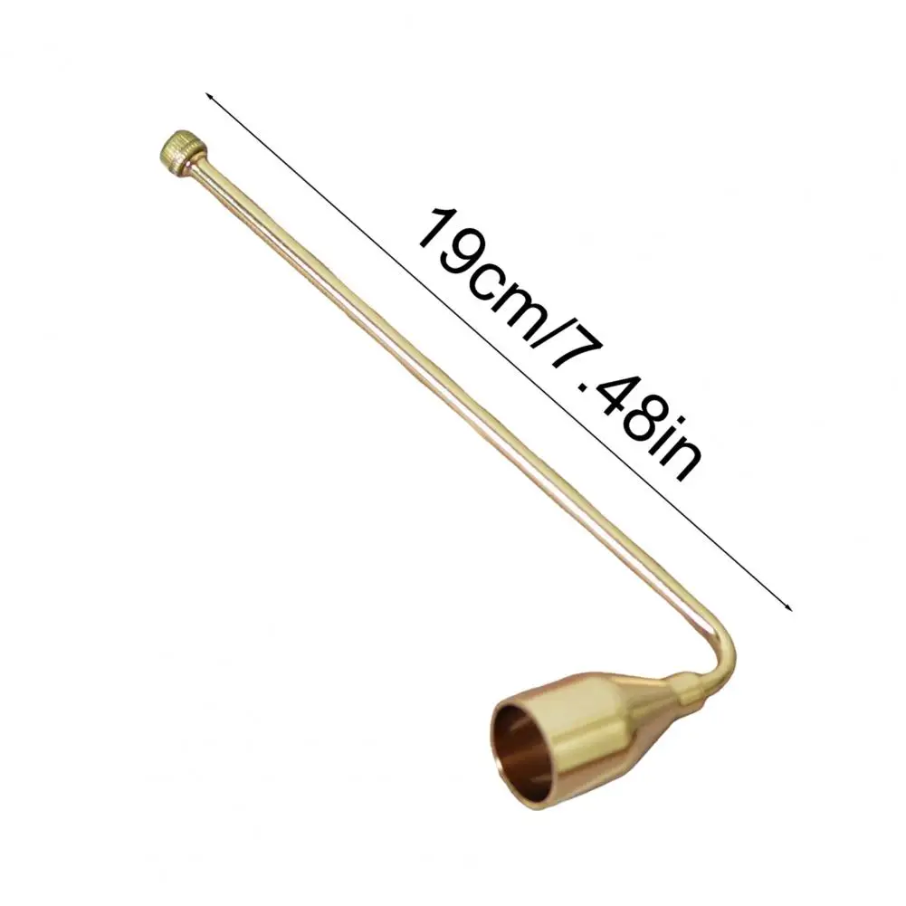 Roestvrijstalen kaarsendover Metalen kaarsblusser Lange steel Roestvrijstalen theelichtdover Vlam uittrekbare stop