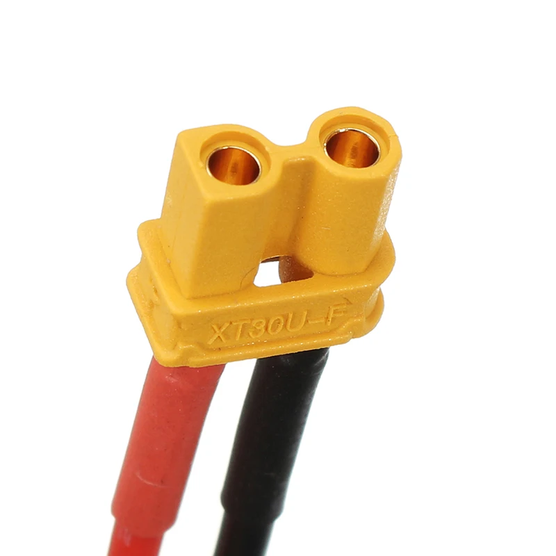 10PCS Amass XT30U Plug Adapter Wire 16AWG 150mm Cable Lead Female Male Connector For RC ESC Lipo Battery Drone Parts XT30 XT30U
