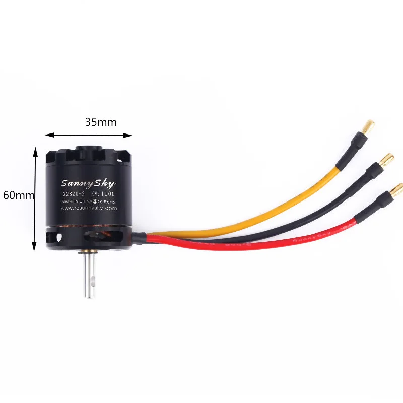 Sunnysky X2820 920KV 800KV 1100KV Brushless Motor For RC Helicopter Airplane  Fixed-wing Aircraft FPV Quadcopter Model