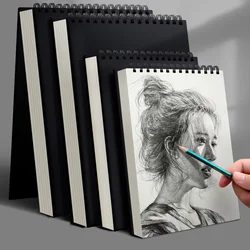 Sketch Book Spiral Bound Sketch Pad 30 Sheets Sketchbook Artistic Drawing Painting Writing Paper For Kids Adults Artists