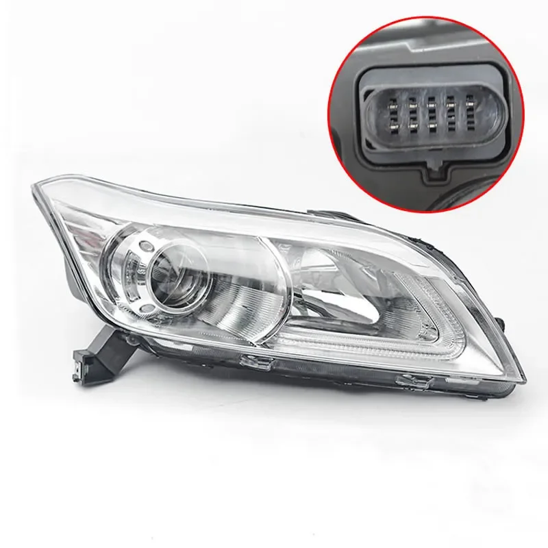 For Lifan X60 2011-2015 headlight assembly LED daytime running lights high beam turn signal low beam 5-wire and 8-wire