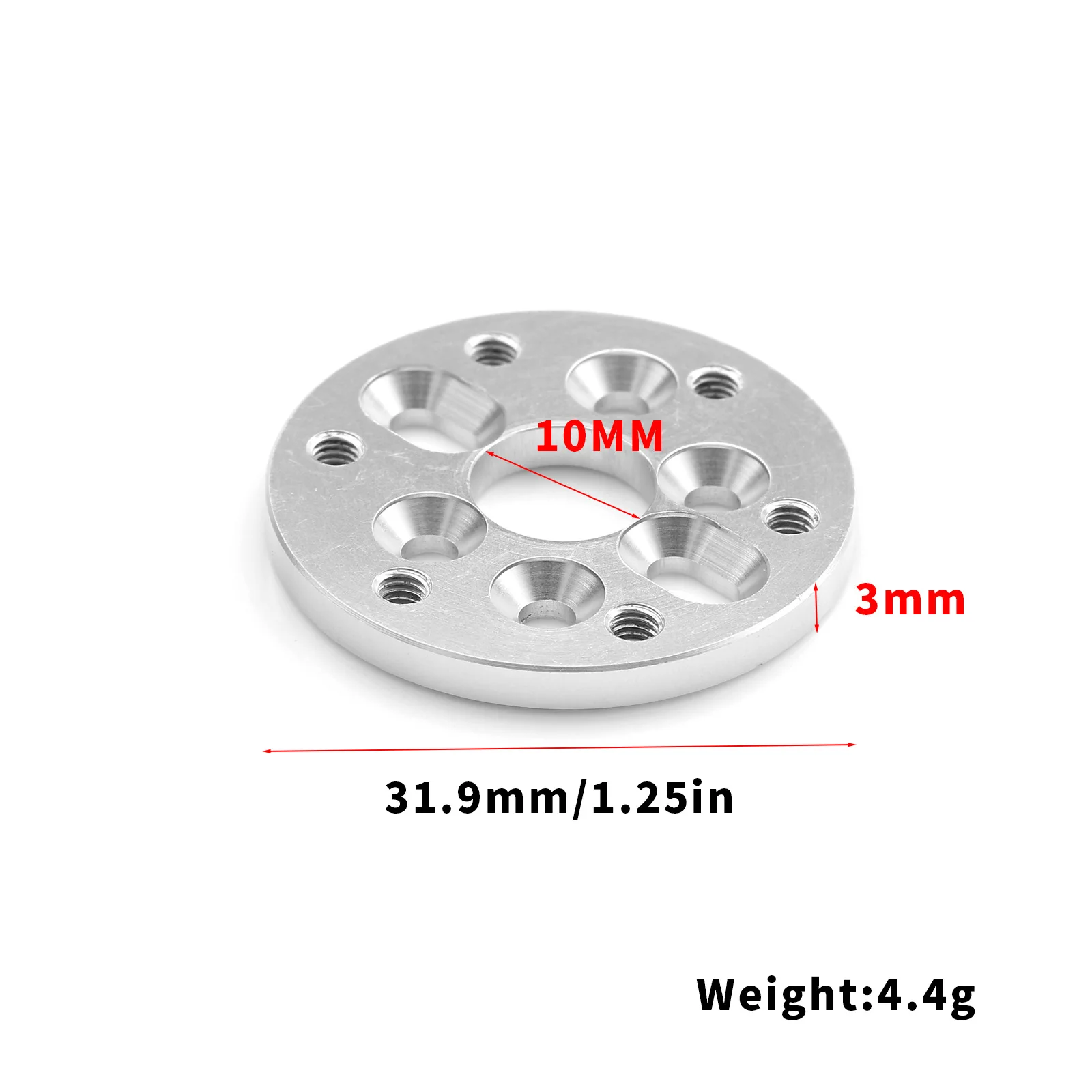 AM-380/28 Series Motor to 540/3650 Series Motor Metal Conversion Base External Rotor to 540