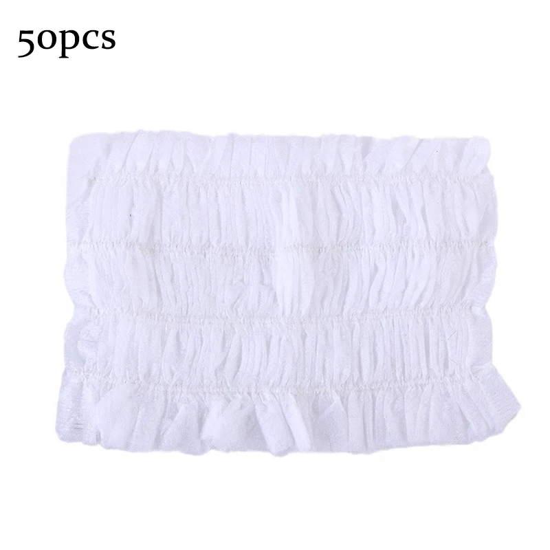 100/50/20 stücke Einweg Gesichts Haar Band Vlies Spa Stirnbänder Elastische Gesichts Kopf Wraps Hautpflege Werkzeug schönheit Salon Liefert