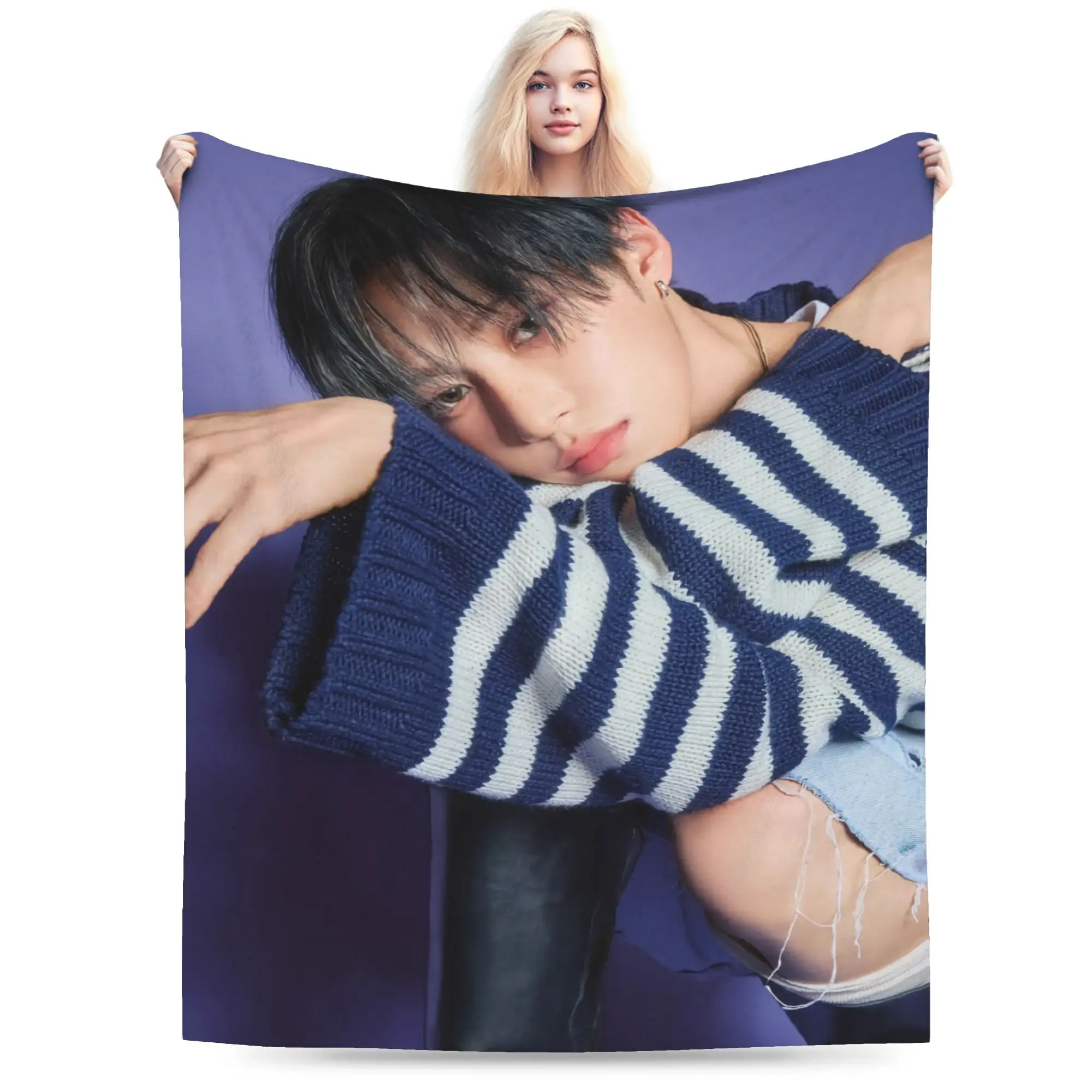 Ald1 Members Soft Comfy Blanket For Home Decor  Novelty Throw Blanket Spring Travel Office Flannel Bedspread