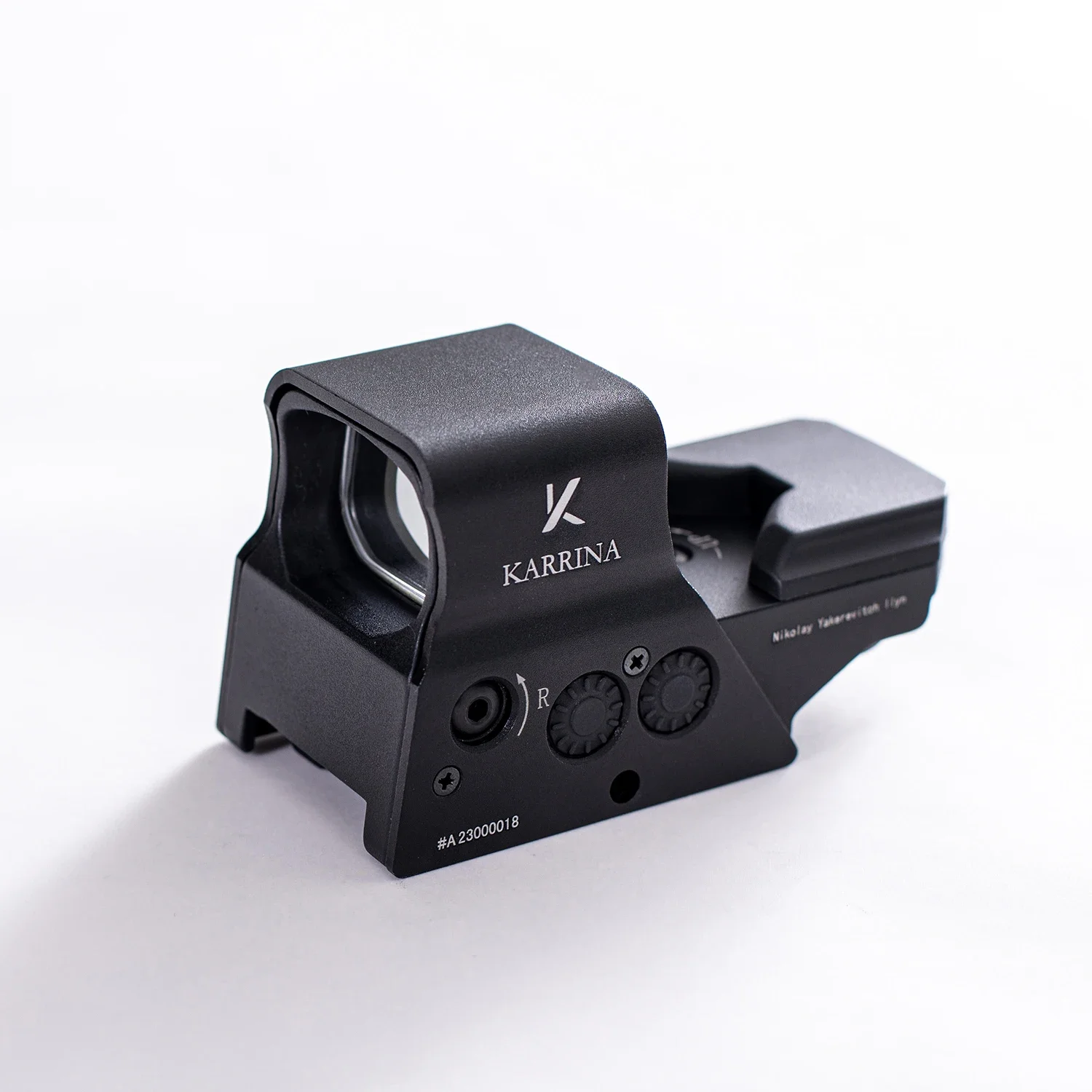 

KARRINA Nicola Red Dot Sight Holographic Reflex Sight 8 Reticle Optics Red and Green Illuminated Collimator Sight Hunting Scope