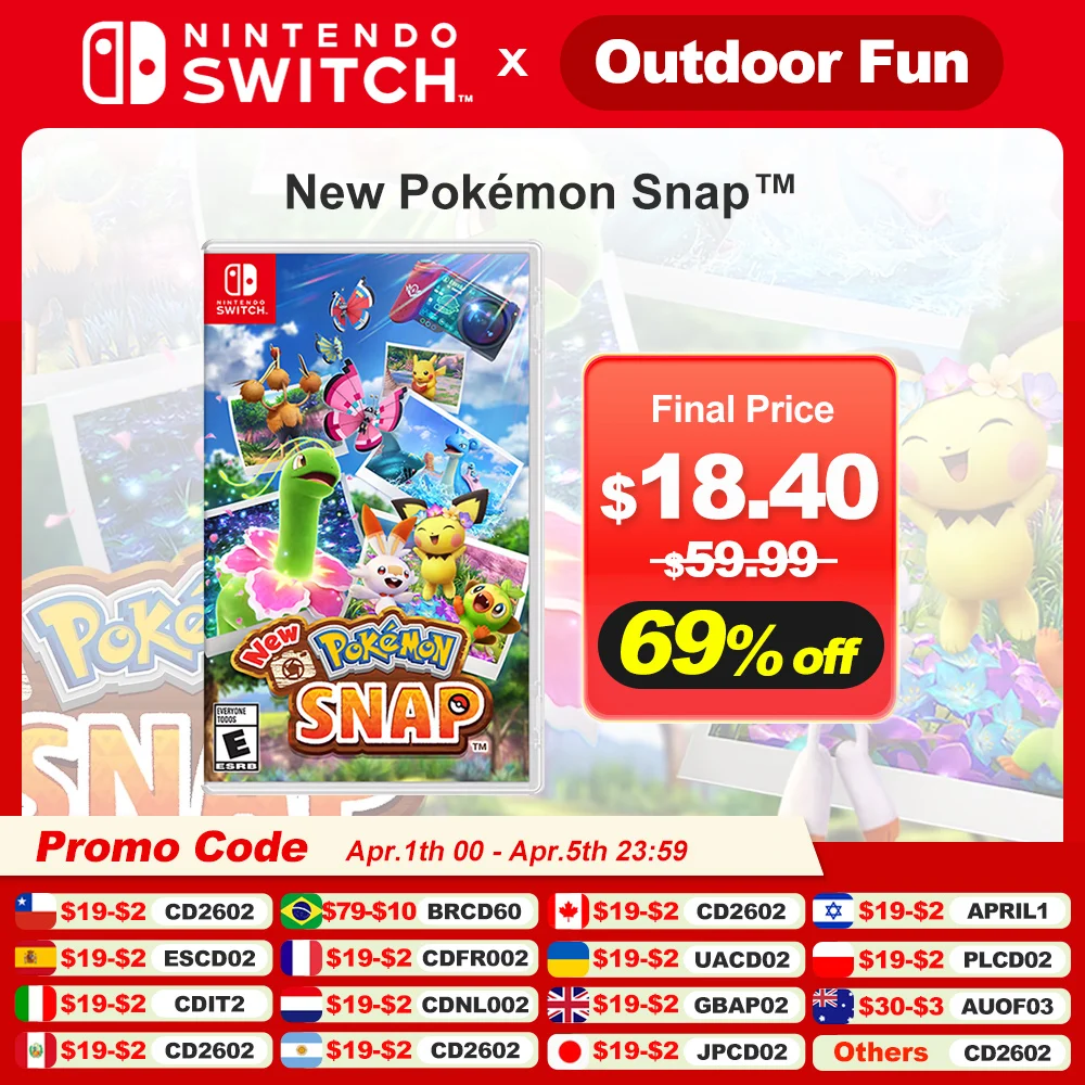 Nieuwe Pokemon Snap Nintendo Switch-spelaanbiedingen Originele fysieke gamekaart Simulator Game