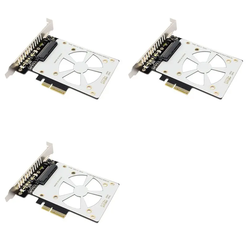 

ABIJ-3X U.2 To PCIE Adapter PCI Express 3.0 X4/X8/X16 To SFF-8639 U.2 Adapter For 750 2.5 Inch Nvme PCIE U2 SSD SATA SSD