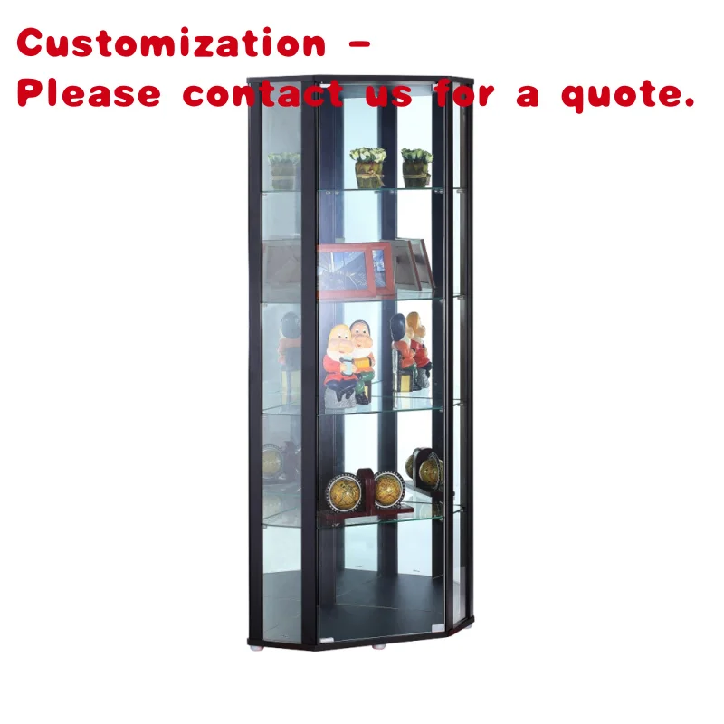 

custom.TMG-G28 Luxury Glass Wine Bar Custom Design Corner Living Room Cabinet Lighting Home corner cabinet, Furniture Entry