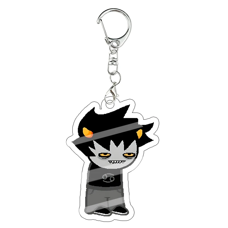 Homestuck AdiosToreador Dave Acryl-Schlüsselanhänger Dekorationszubehör Anhänger Schlüsselanhänger Figuren Mädchen Tasche Geburtstagsgeschenk – Detail 24