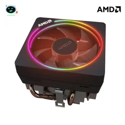 AMD Ryzen Original Heat Sink Wraith Spire/Prism/Stealth Ghost Prism RGB Heat Sink Ghost Prism (RGB Copper Bottom with Light) New