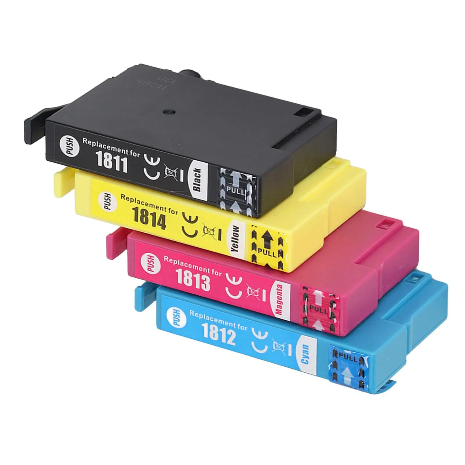 High Coverage Color Ink Cartridges Replacement for school - Fast & Accurate Printing