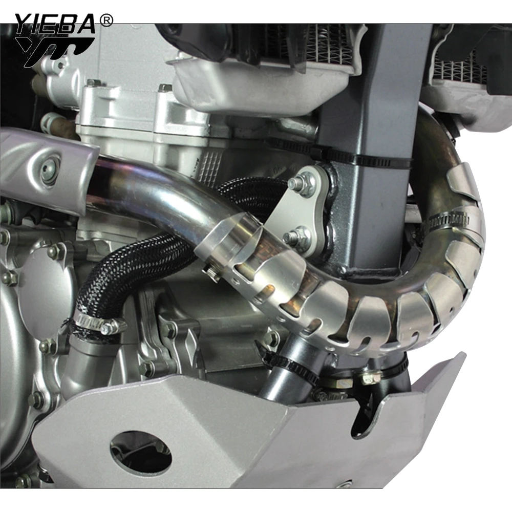 

Exhaust Heat Pipe Cover Heat Motorcycle Heat For Honda CRF150RB CRF250R CRF450R KX250 KX450 YZ450F YZ250F RMZ250 RMZ 450 Z