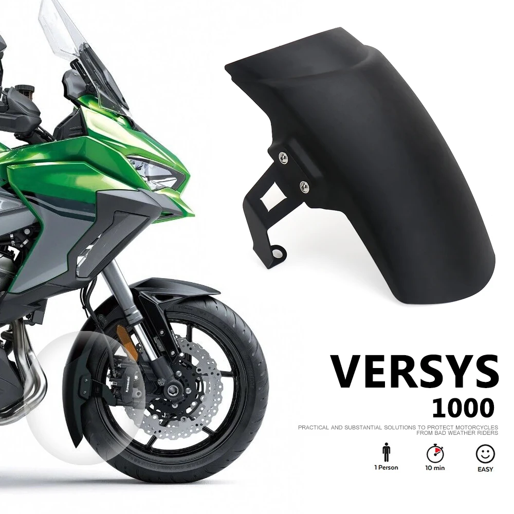 

New Motorcycle Plastics Front Fender Mudguard Cover For Kawasaki VERSYS1000 VERSYS 1000 Versys1000 Versys 1000 2019-2023 2022