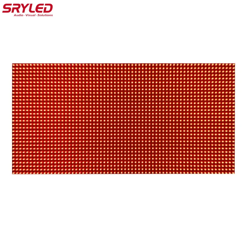 SRYLED P4 modulo matrice LED per interni SMD 2121 RGB 4mm sfondo pubblicitario pannello Display a LED a colori