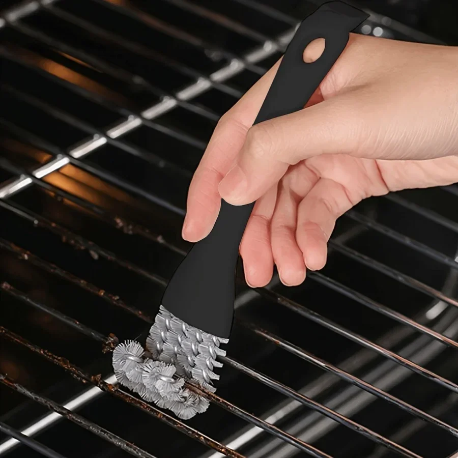 1pc Multi-functional Stove Cleaning Brush | Non-Electric Gap Scrubber for Kitchen and Outdoor BBQ Grill