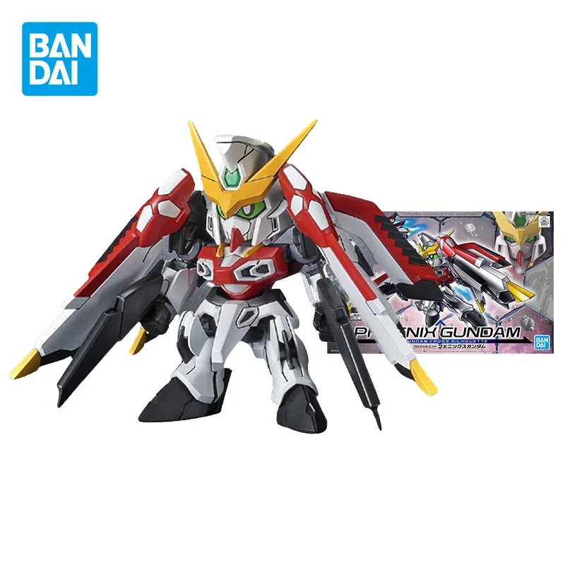 

Bandai Kids Assembled Toy Robot Model SDCS BB Warrior GGF-001 Phoenix Gundam Anime Action Figures Toys For Boys Christmas Gifts