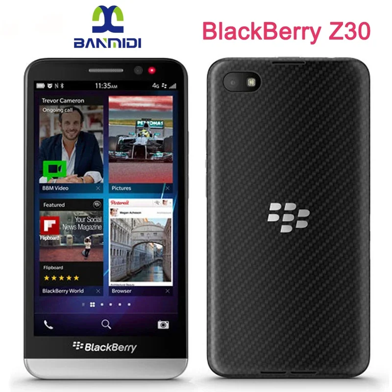 Original Unlocked BlackBerry Z30 Mobile Cell Phone Dual core 4G LTE WiFi 8MP Camera 5