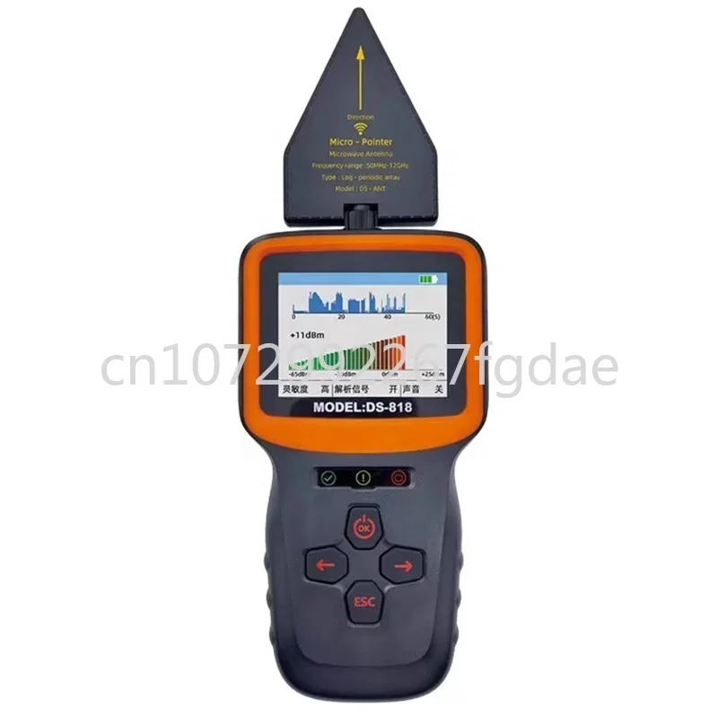 DS818 10MHz-4GHz Wireless Wave Signal Detection Analyzer GPS Tracker Wireless Camera GSM Mobile Phone Signal Detector