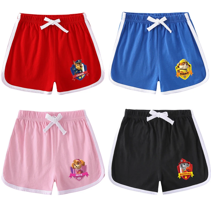 Summer Kids PAW Patrol Beach Short Sports Pants Baby Boy Shorts Fashion Cotton Shorts For Boys Girls Shorts Toddler Panties