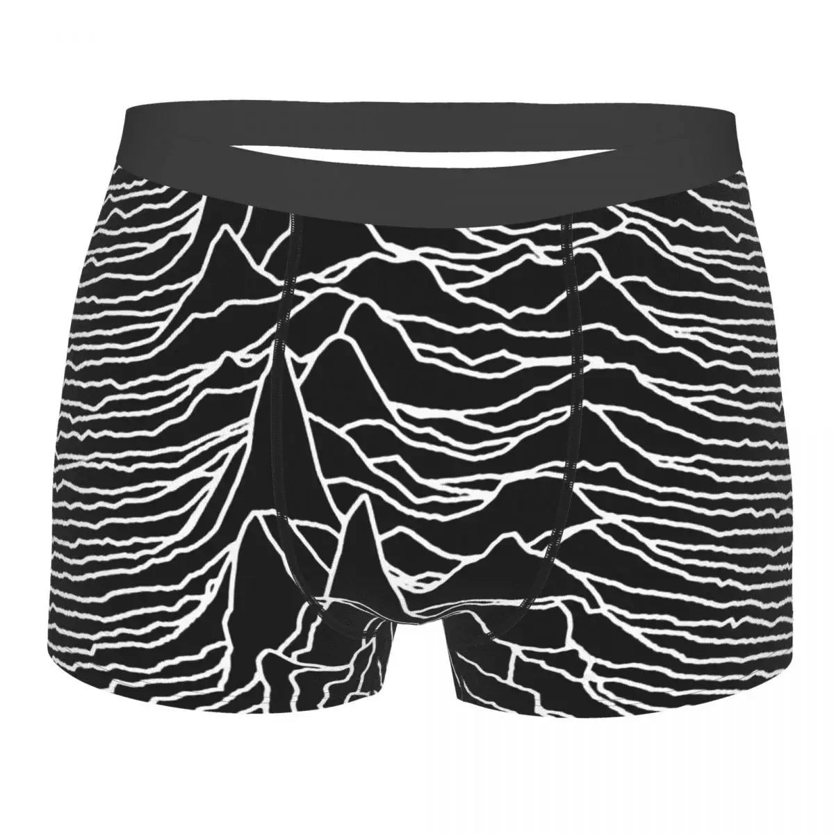 Unknown Pleasures Goth 1980s Subculture Rock Romance Underpants Homme Panties Men's Underwear Ventilate Shorts Boxer Briefs