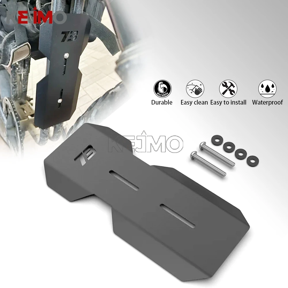 Accessories Motor Middle Fender Cover Back Mudguard Splash Guard Protector For Super73 Super 73 S1 / S2 / RX Off-Road aluminium