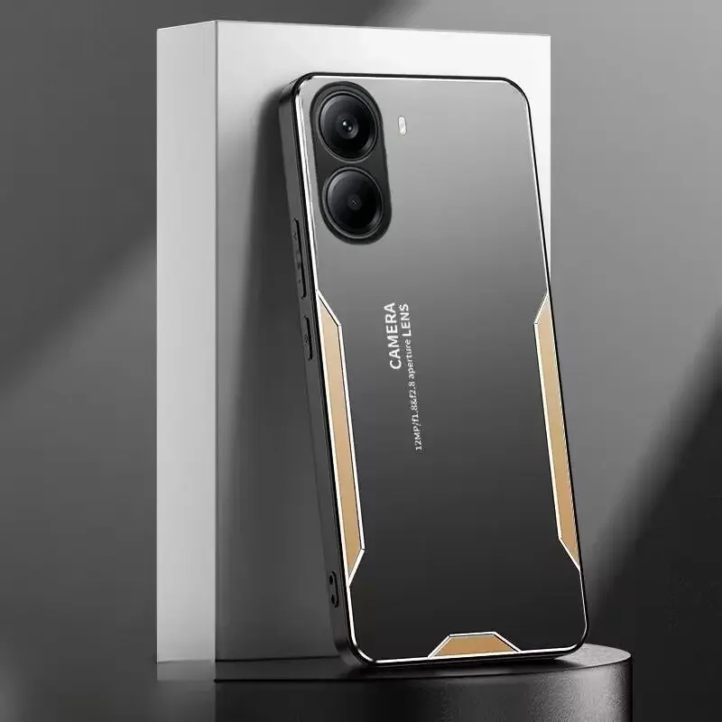 Case For Xiaomi Poco X7 Pro 5G X7poco Luxury Metal lens protection Shockproof Cover Xiaomi Poco X7 Pro Ironman X 7 Pro