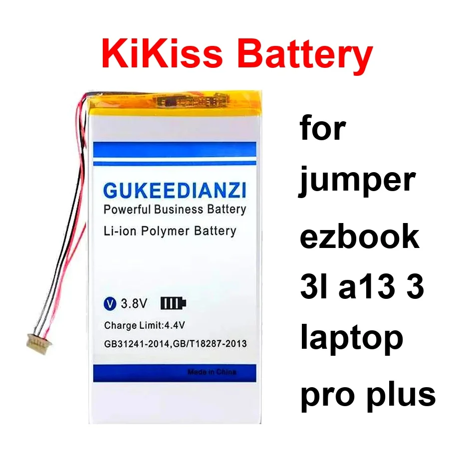 

Надежный аккумулятор для ноутбука 6100-9300 мАч для Jumper Ezbook 3L A13 3 Pro Plus