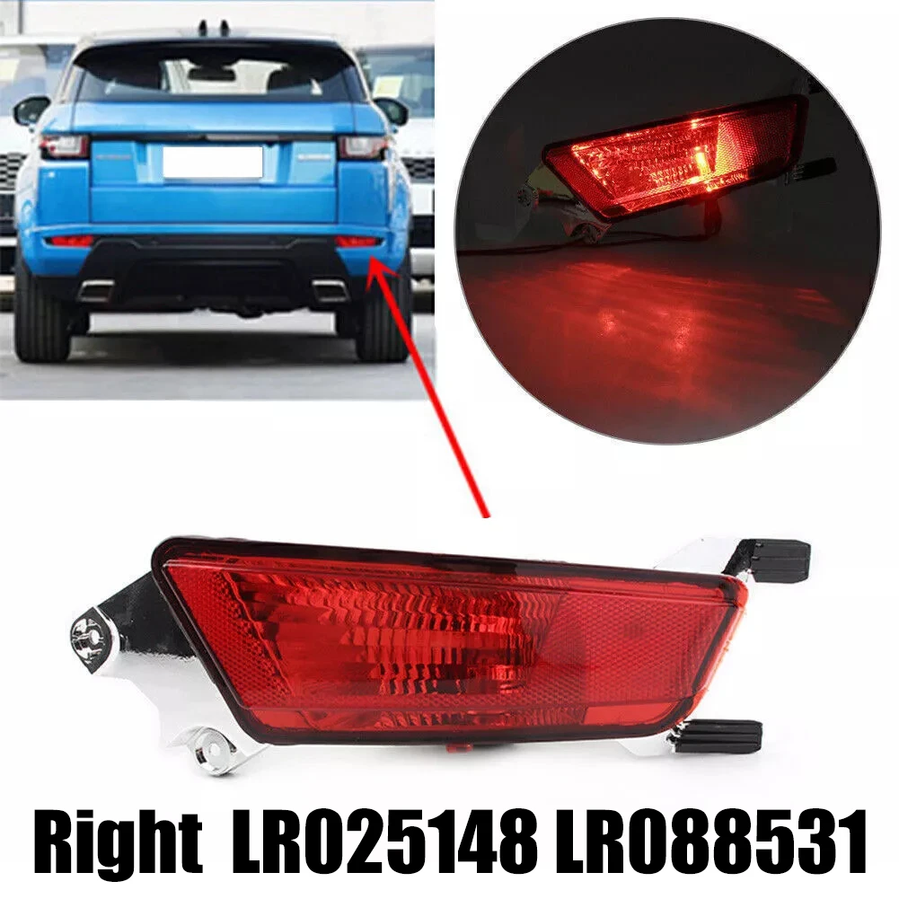 Factory Specifications For Car Rear Bumper LR025148 Fog Lamp Evoque Rear Fog Lamp Direct Replacement Easy Installation