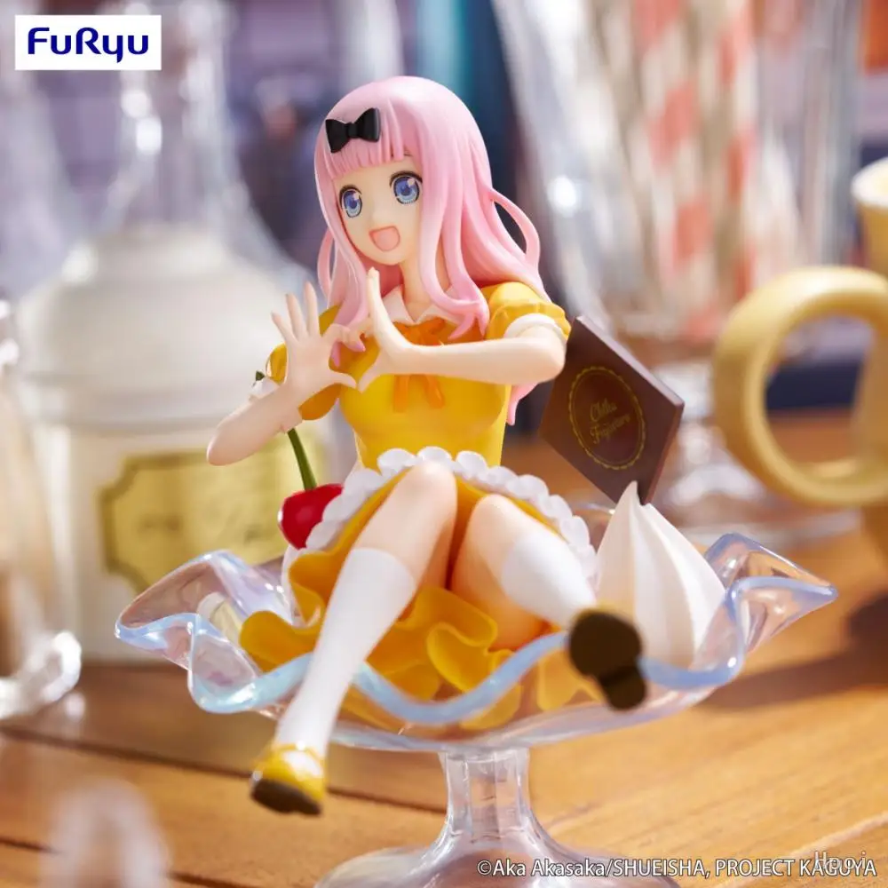 Furyu mainan Action Figure Anime, mainan Action Figure Anime untuk anak laki-laki dan perempuan, Model hadiah ulang tahun anak-anak, Fujiwara spesial, asli