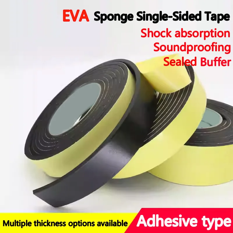 

EVA foam single-sided adhesive tape, with strong adhesion to foam and foam pads, single-sided self-adhesive, suitable for lithiu