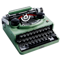 2025 creative ideas retro typewriter toy 14c40861a3cbb939 building blocks MOC building brick toy home decoration children's best