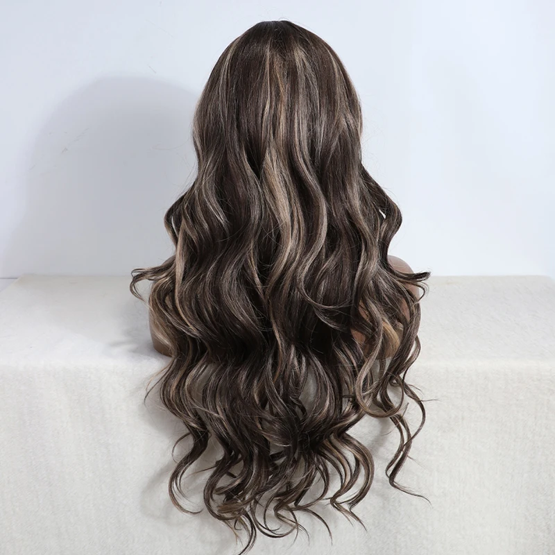 Synthetic Lace Front Wig, 30 Inch Length