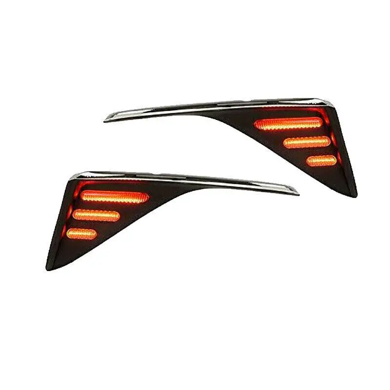 For Toyota CHR C-HR 2016 2017 2018 2019 2020 2021 Rear Bumper Reflector Brake Light LED Reflector Lamp