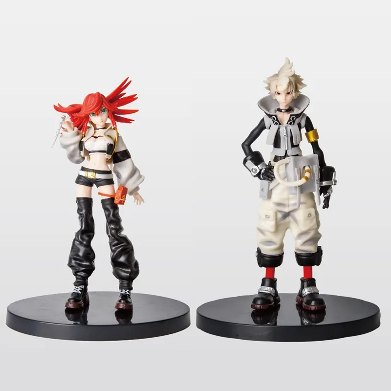 

GACHIAKUTA Anime Peripheral Rudo Enjin Riyo Figure PVC Model Desktop Ornament Collectible Gifts Toy