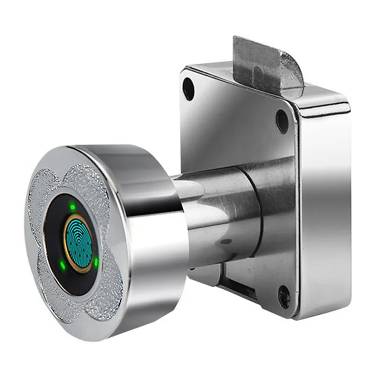 BNVN-Fingerprint Cabinet Drawer Lock, Biometric Fingerprint-Bluetooth Lock Smart Cabinet Lock - 22Mm