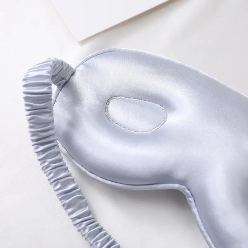 

For Sleeping,Luxury Silk Sleep Eye Mask Imitated Silk Sleep Mask,3D Contoured No Pressure Eye Covers,Soft Blindfold
