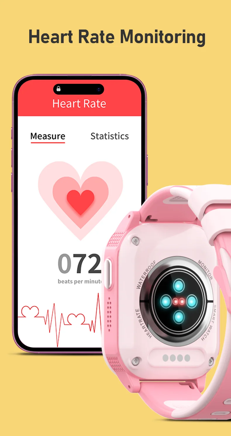 Wonlex 4G Smart Watch per bambini GPS WiFi Localizzatore di posizione CT24 Monitoraggio dell'ossigeno nel sangue Videochiamata Impermeabile Smartwatch per bambini