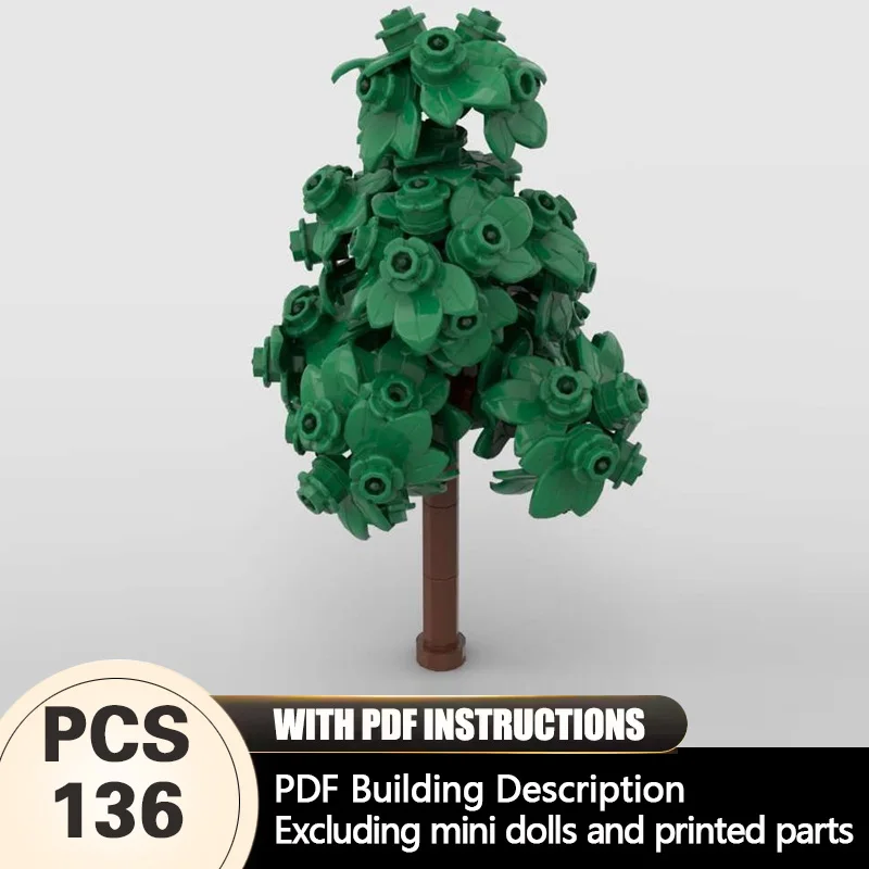 

Creators Animal Series Model MOC Building Bricks Small Summer Deciduous Tree Modular Technology Gifts Holiday Assemble Toys Suit