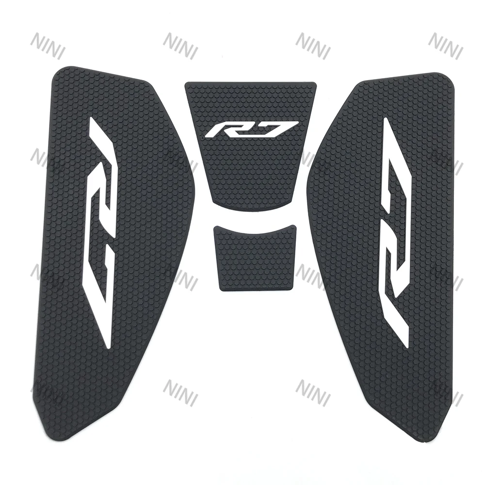 

Мотоцикл для Yamaha R7 YZF-R7 YZFR7 2021 2022 2023, накладки на топливный бак, наклейка, боковая газовая наколенница, защита, тяговые наклейки