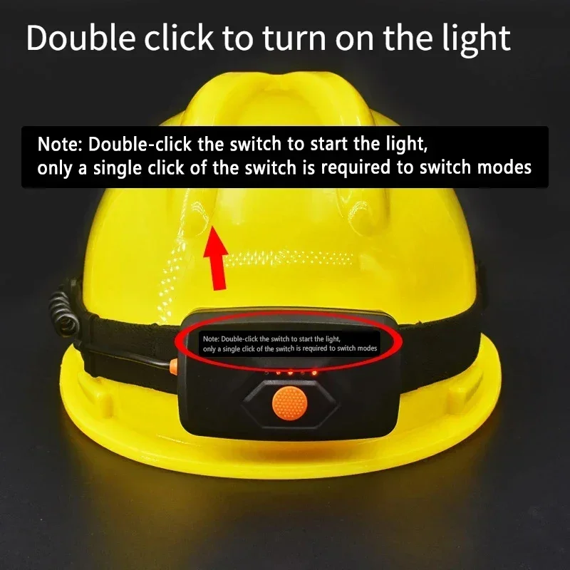 1500LM High Power LED Headlamp COB Head Flashlight With 7500Mah Built-in Battery USB Rechargeable Fishing Camping Lantern Torch image 5