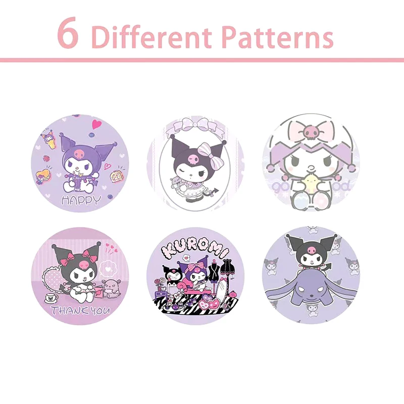 Creative Hand Account Decoration Stickers Rolls Cartoon Cute Anime Cinnamoroll Kuromi Pochacco Stickers