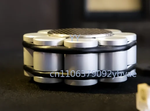 Stainless Steel Vinyl Record Weight - Turntable Vibration Damping Stabilizer Anti-Deformation Accessory