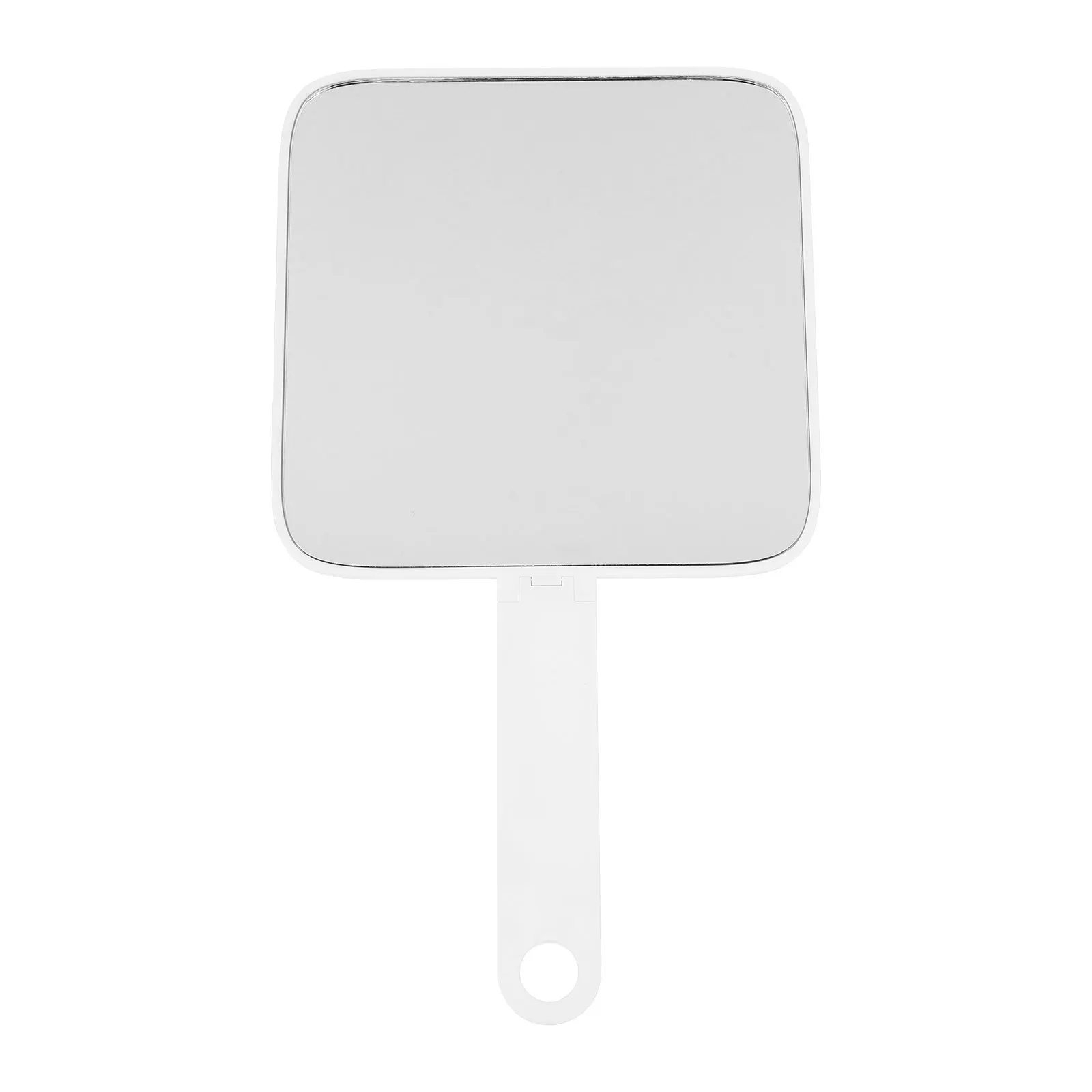 مرآة محمولة قابلة للطي للمكياج والسفر، مرآة سطح مكتب ممتازة، تصميم بسيط ومستقر مناسب للحلاقة المنزلية #4