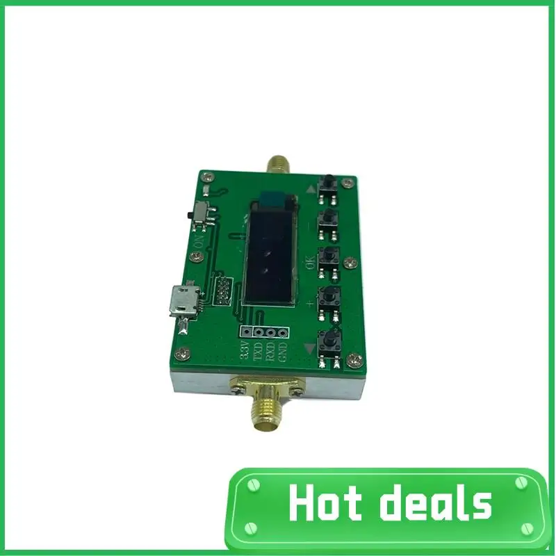 

1Set 6G Digital Programmable Attenuator 30DB Step 0.25DB OLED Display RF Module PCB