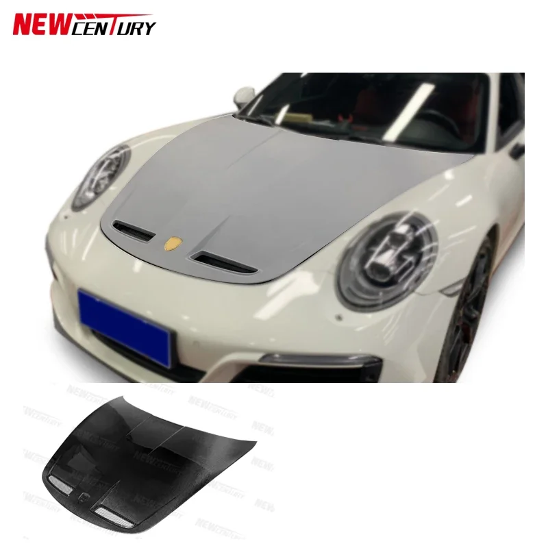 

Old model upgraded new engine hood GT3 style carbon fiber material for Porsche 911 997 991