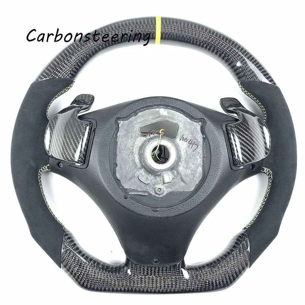 For BMW cars accessories LED display customized carbon fiber steering wheel for E46 E90 E series all can support upgrades