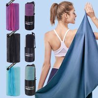 Microfiber Travel towels Quick-drying Towel Super absorbent Ultra-light  for yoga Swimming and gym High quality 30x30cm 40x80cm