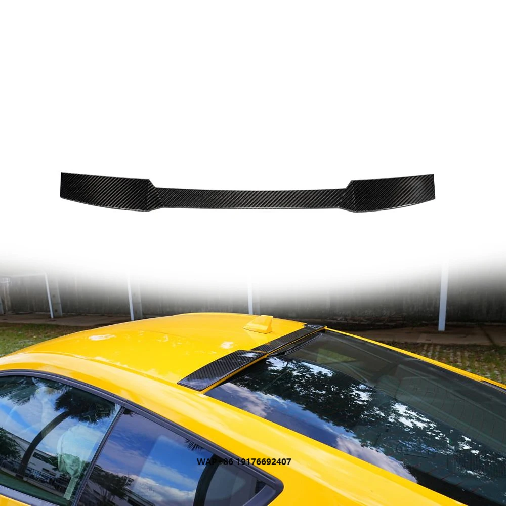 

Dry Carbon S650 Rear Roof Spoiler Wing forFord Mustang S650 2.3 EcoBoost / GT Coupe 2024-2025