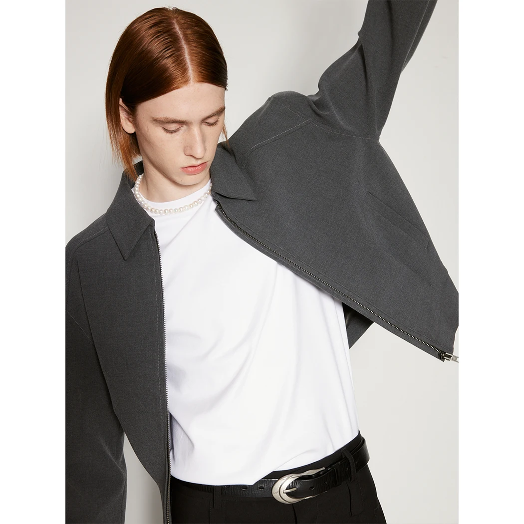 

Свободная мужская куртка Jaet, весна-осень 2022, уличная одежда Hong Kong Faion Bo Haome, верхняя одежда из полиэфирного волокна, застежка-молния