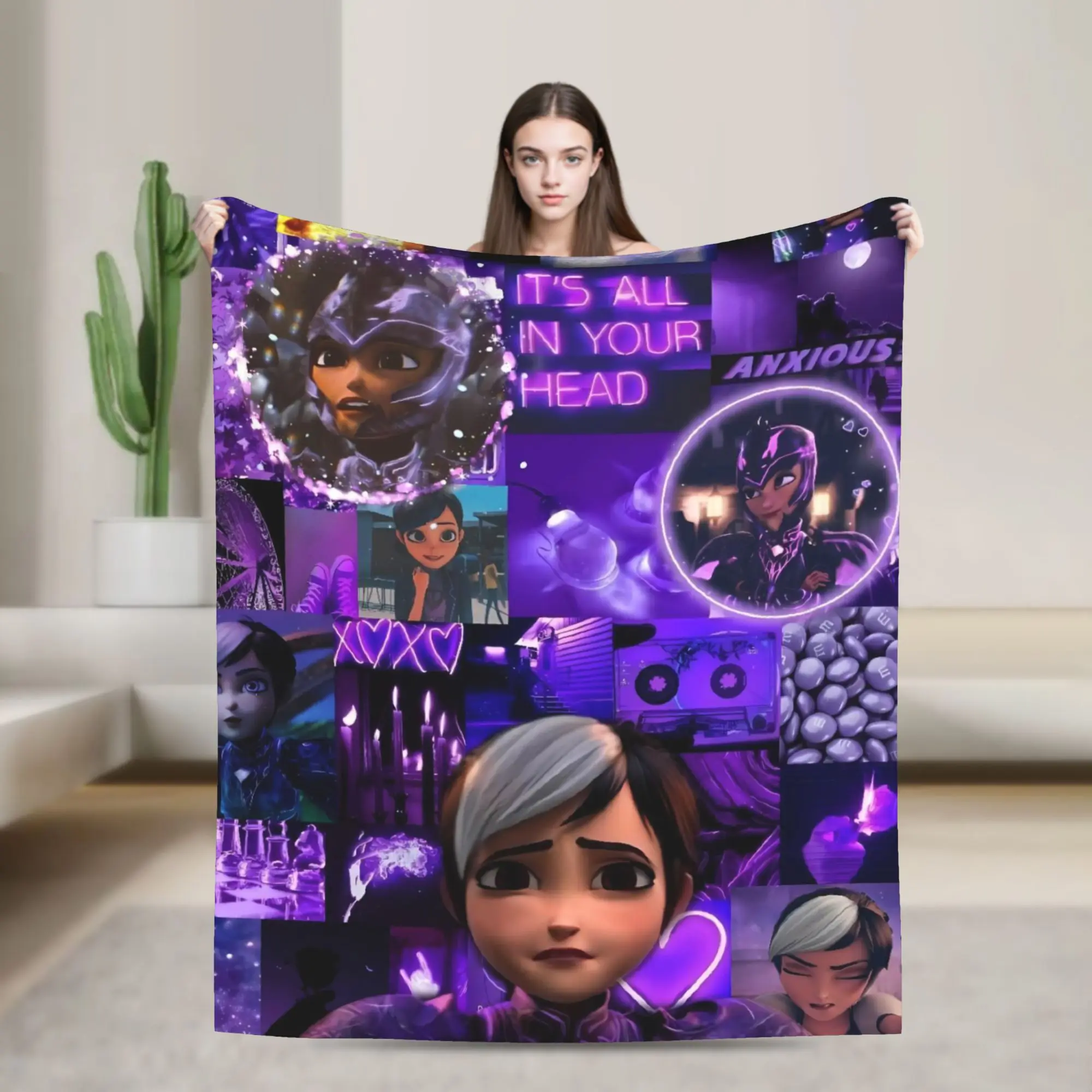 Trollhunters Tales Of Arcadia Blanket Quality Soft Warm  Bedding Throws Winter Camping Home Decor Comfortable Bedspread